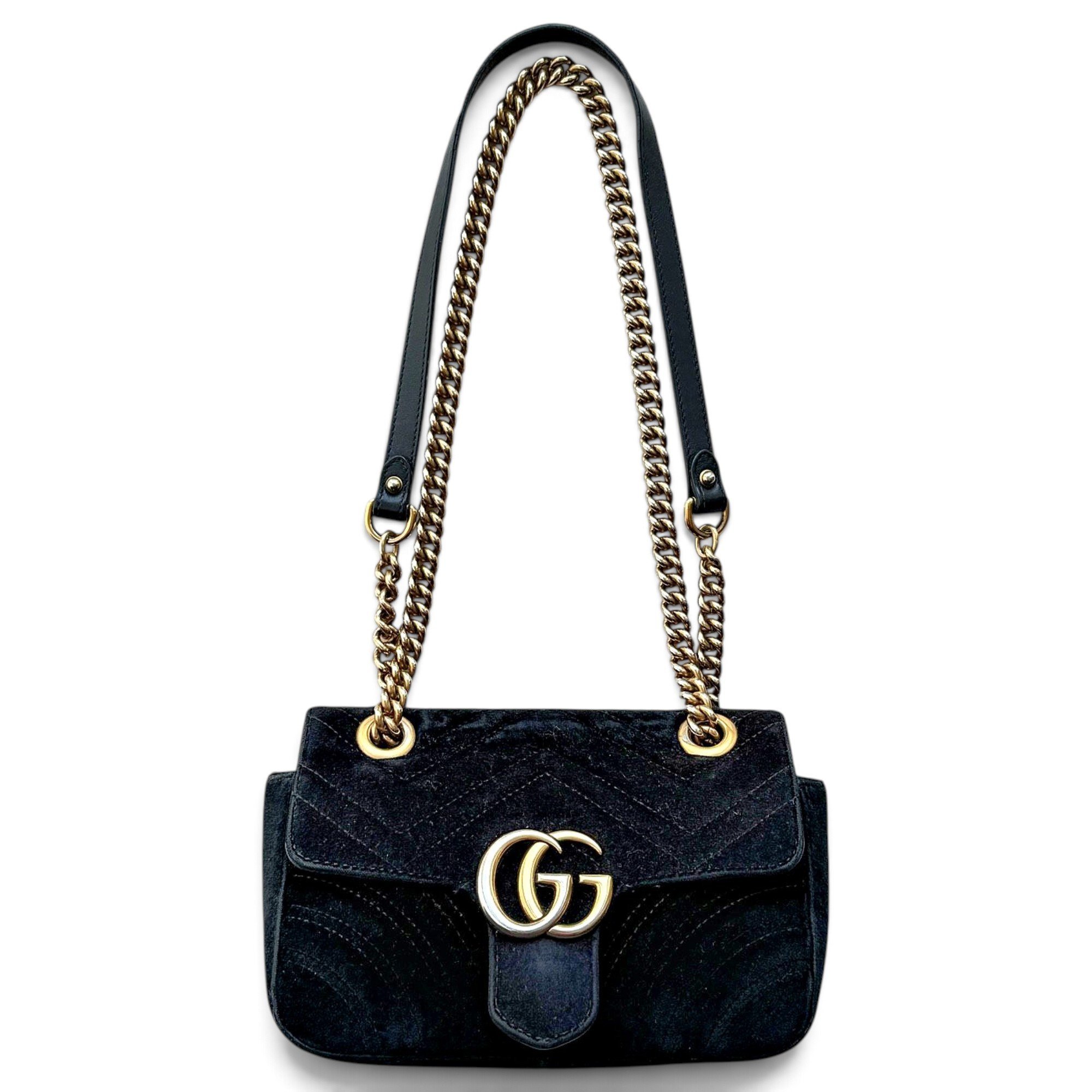 Gucci Marmont velvet handbag