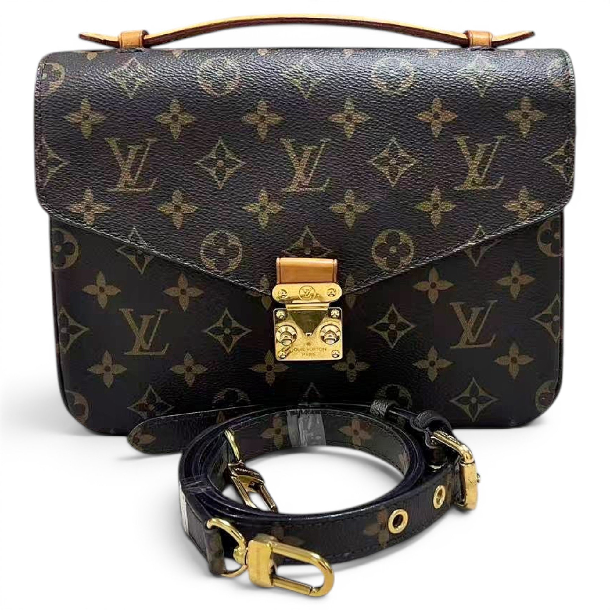 Metis leather handbag