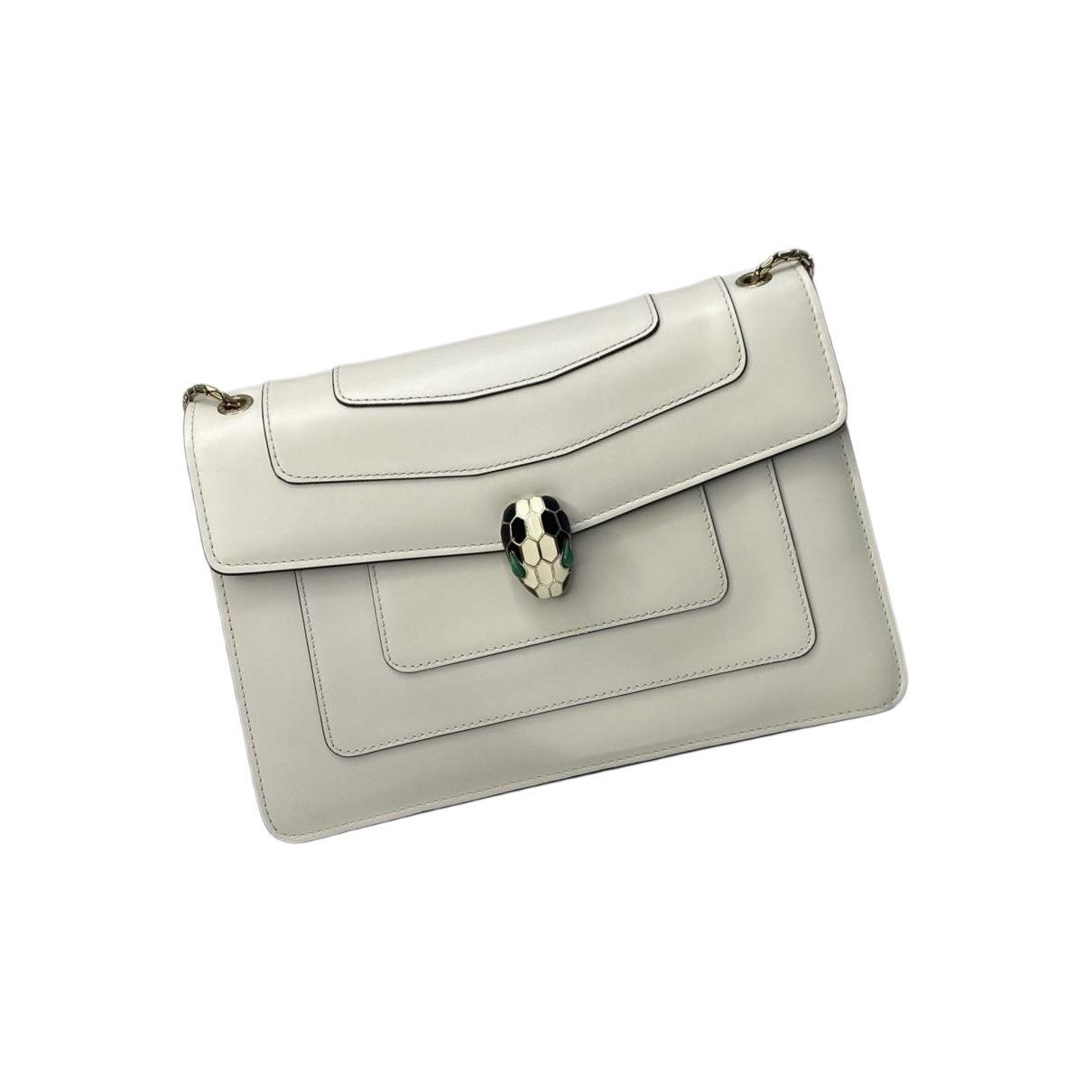 Bvlgari Serpenti leather handbag