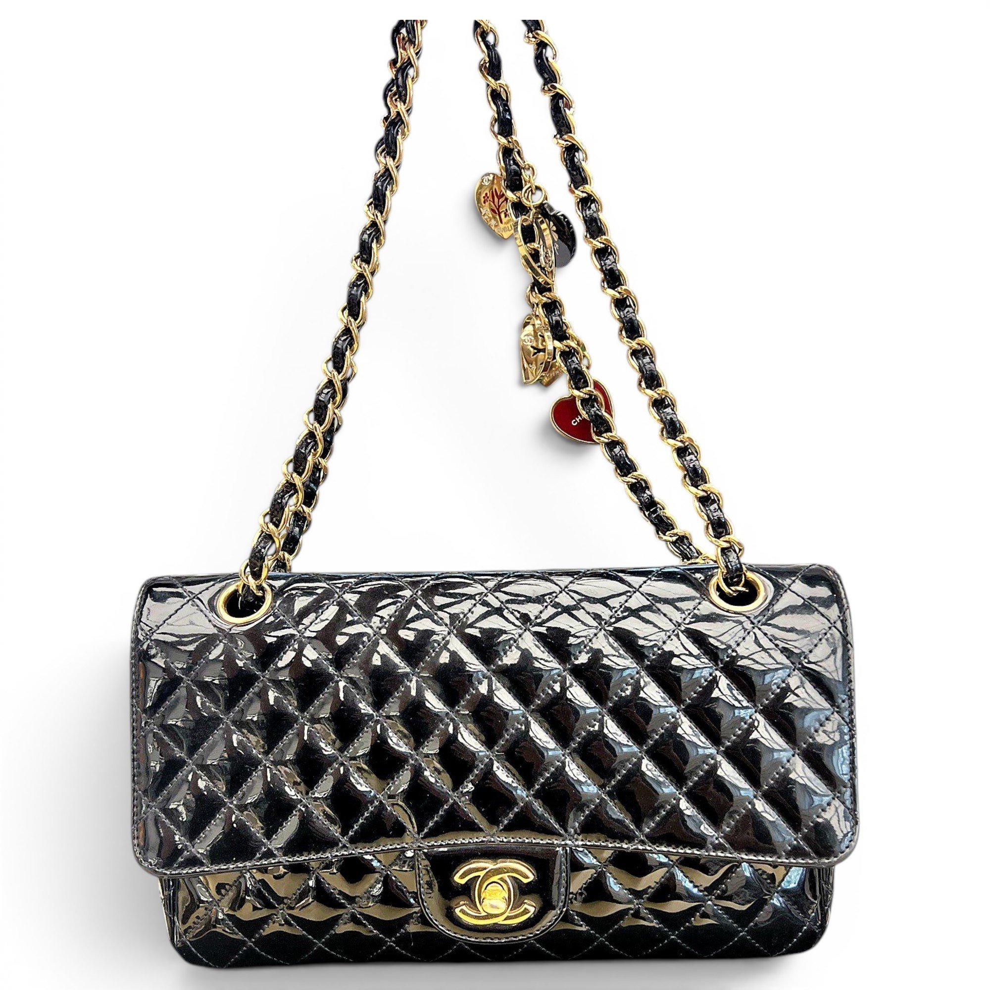 Timeless/Classique patent leather crossbody bag