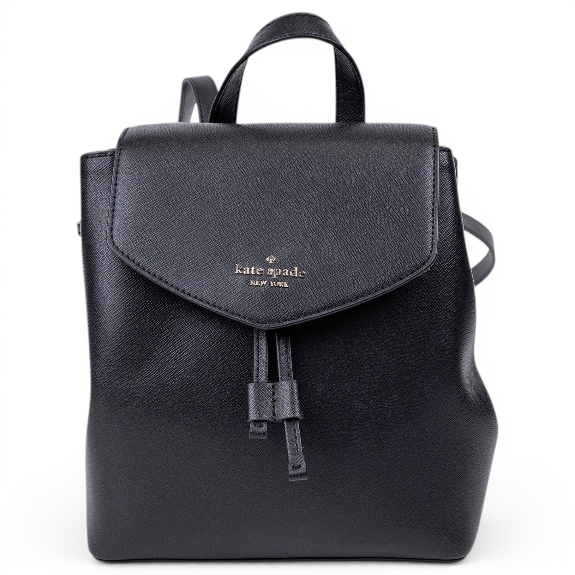 Leather backpack