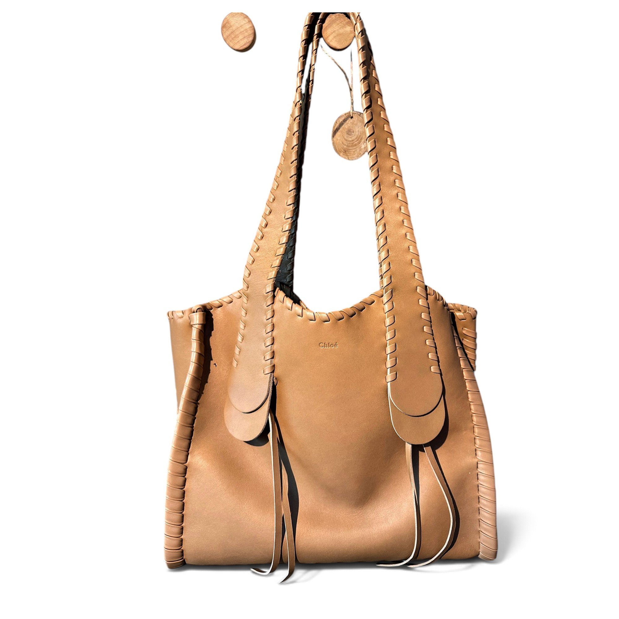 Mony leather tote