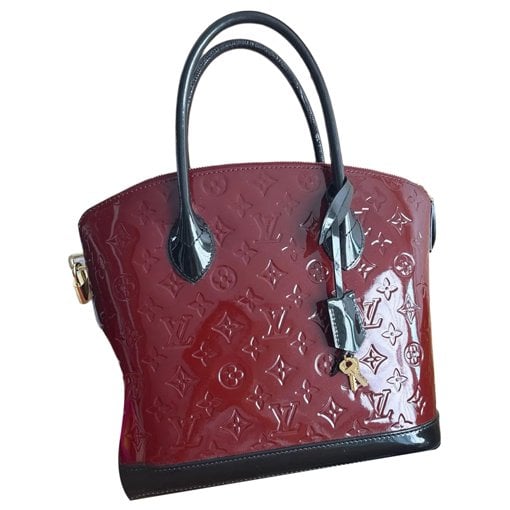 Lockit patent leather handbag
