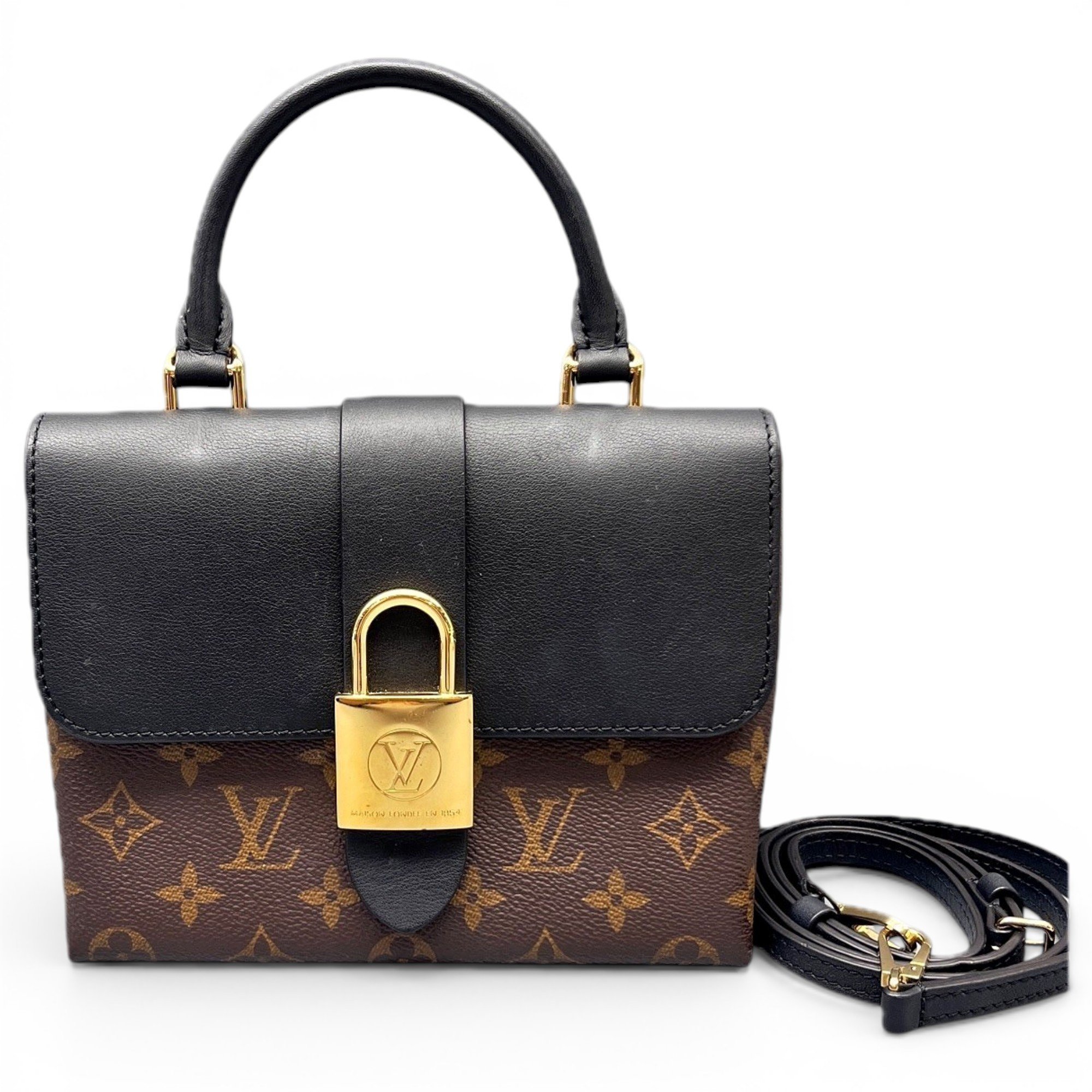 Locky BB leather handbag