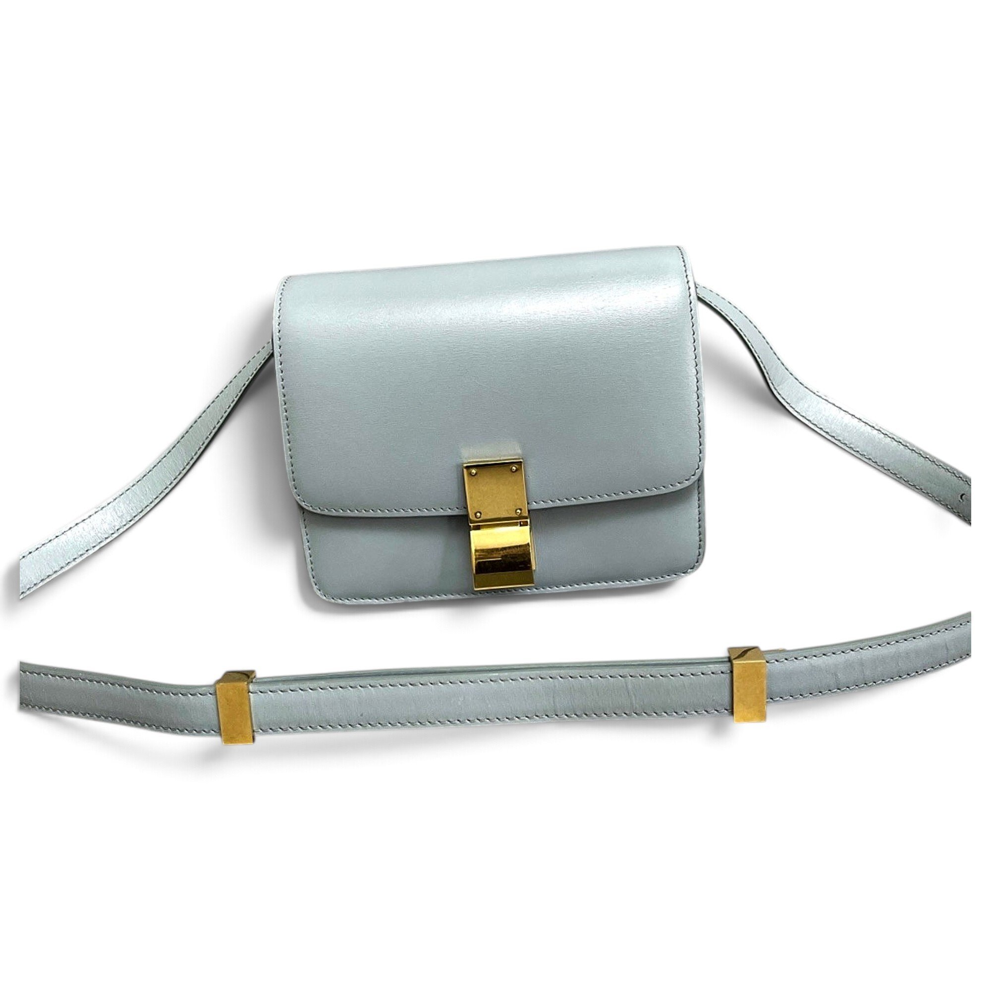 Classic leather handbag