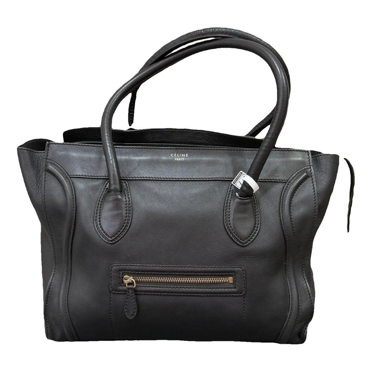 Luggage leather handbag