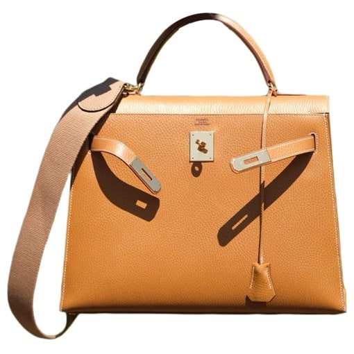 Kelly 32 leather handbag