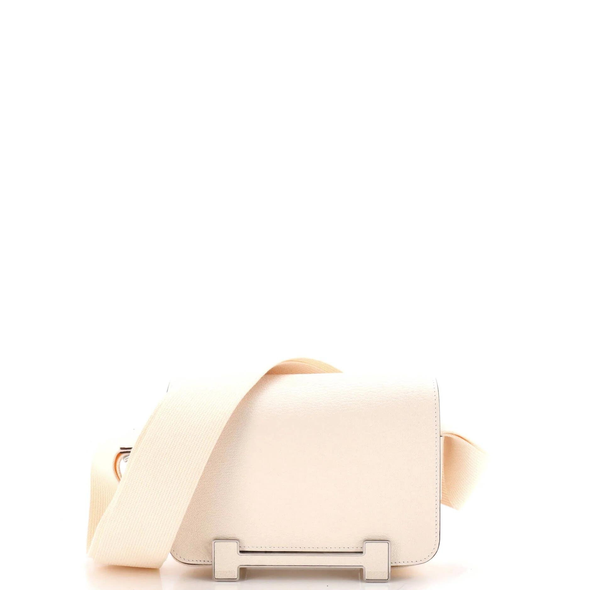Hermes Geta Handbag Chèvre Mysore Leather 2022