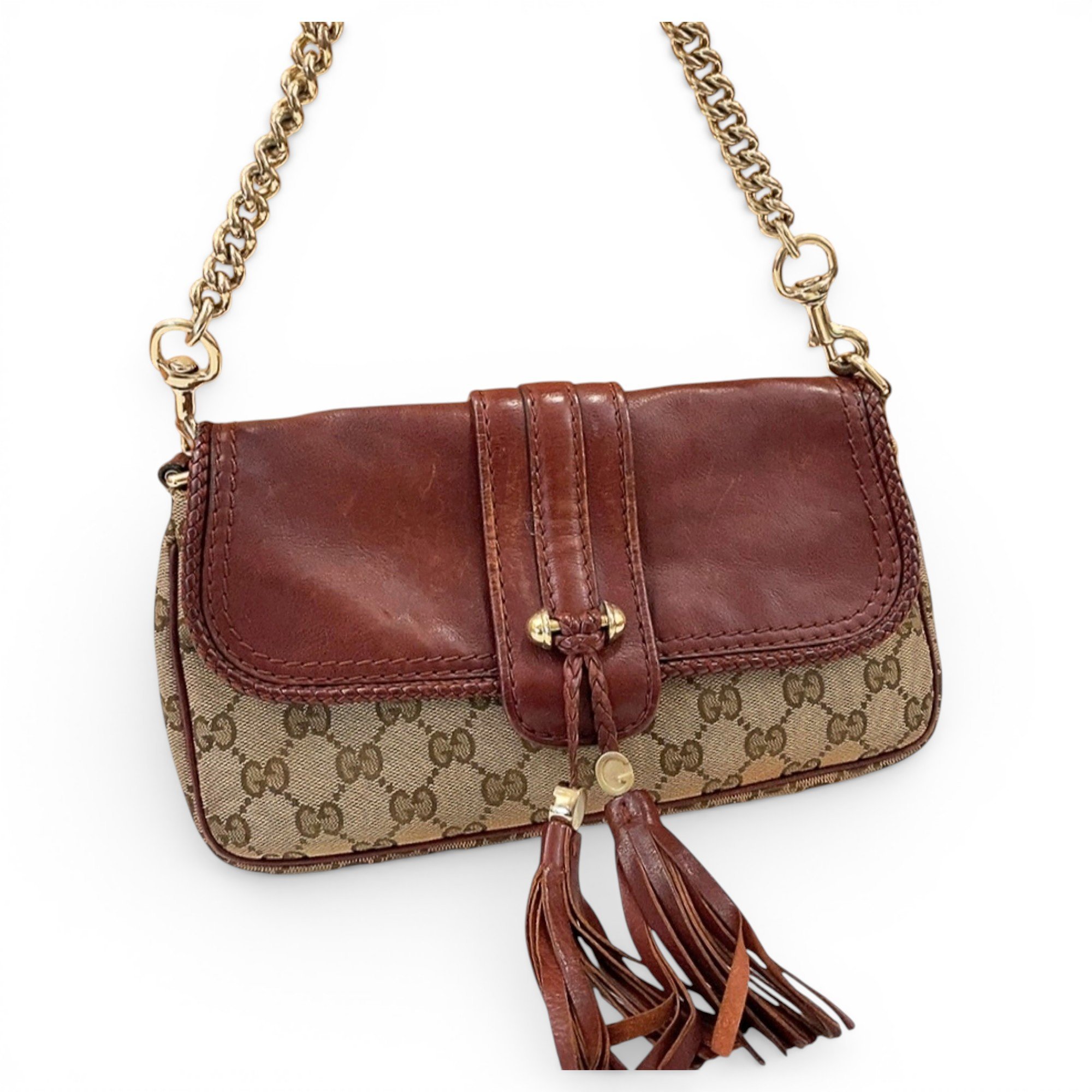 Leather handbag