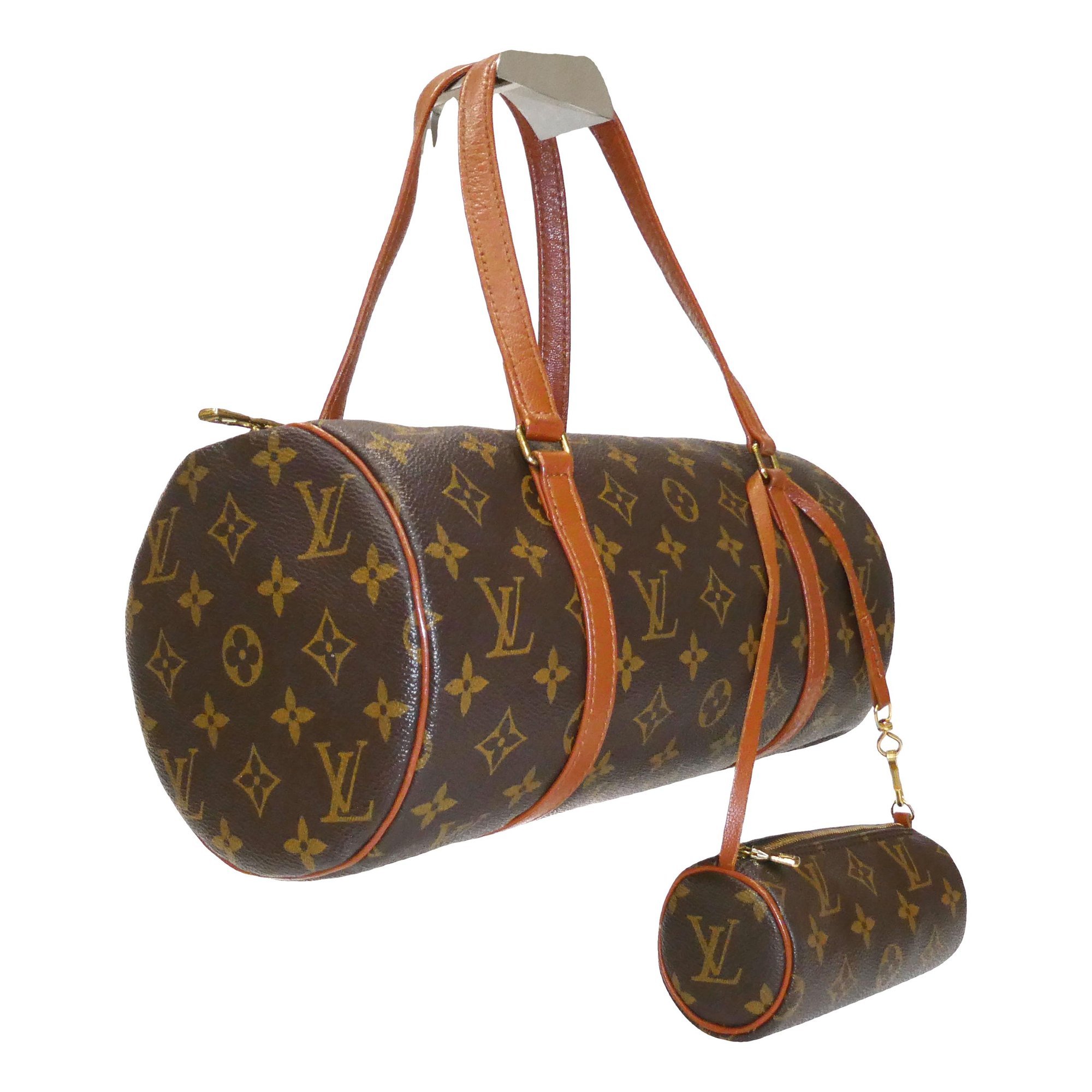 Papillon leather handbag