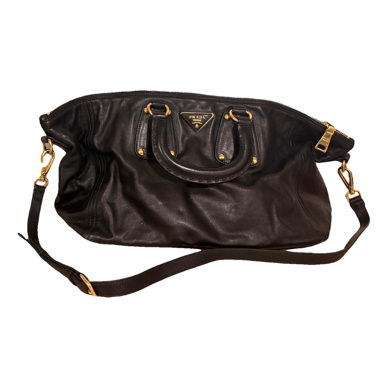 Leather handbag