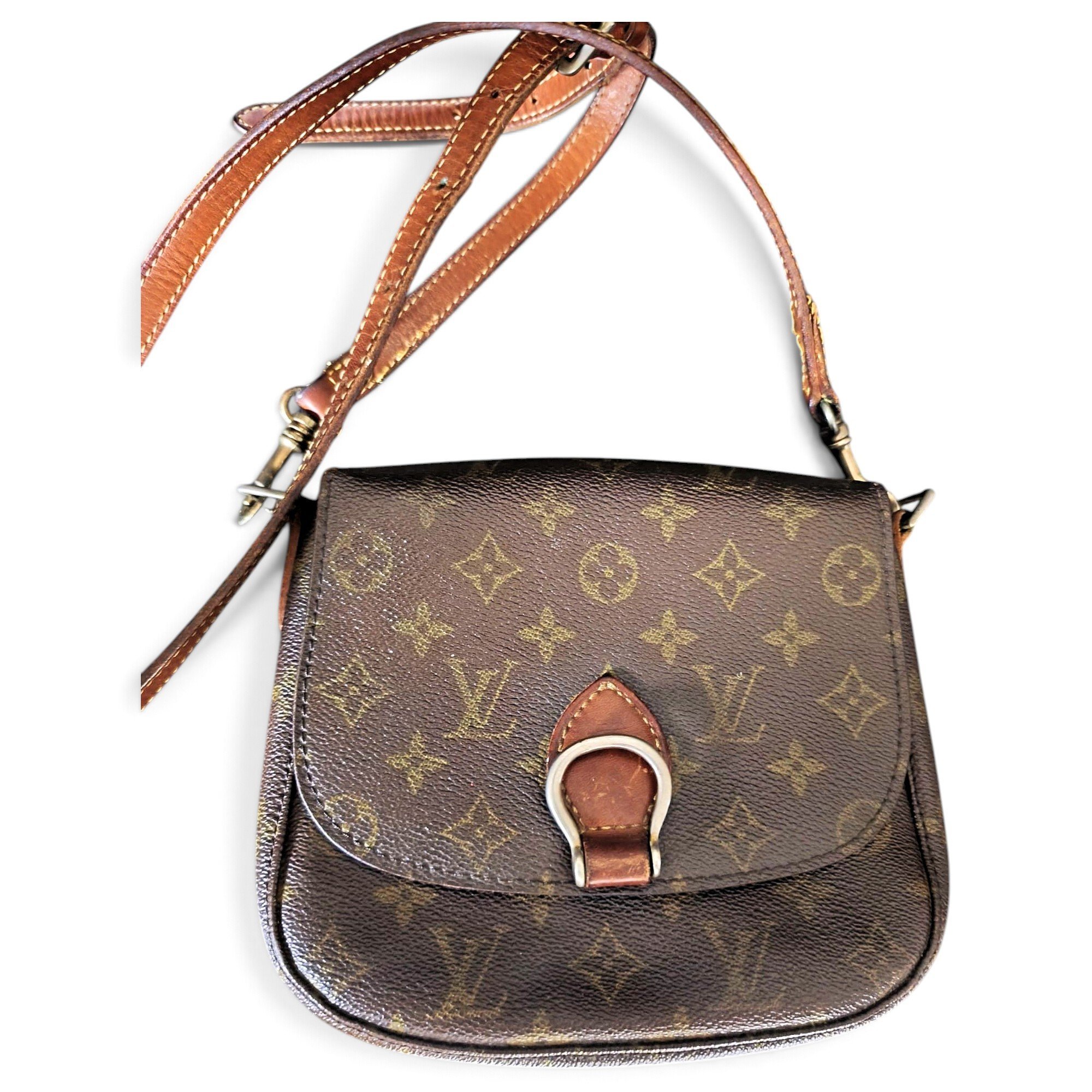 Saint Cloud vintage leather crossbody bag