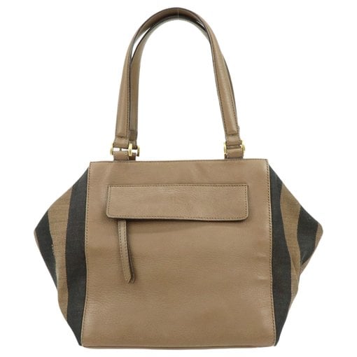 Leather tote
