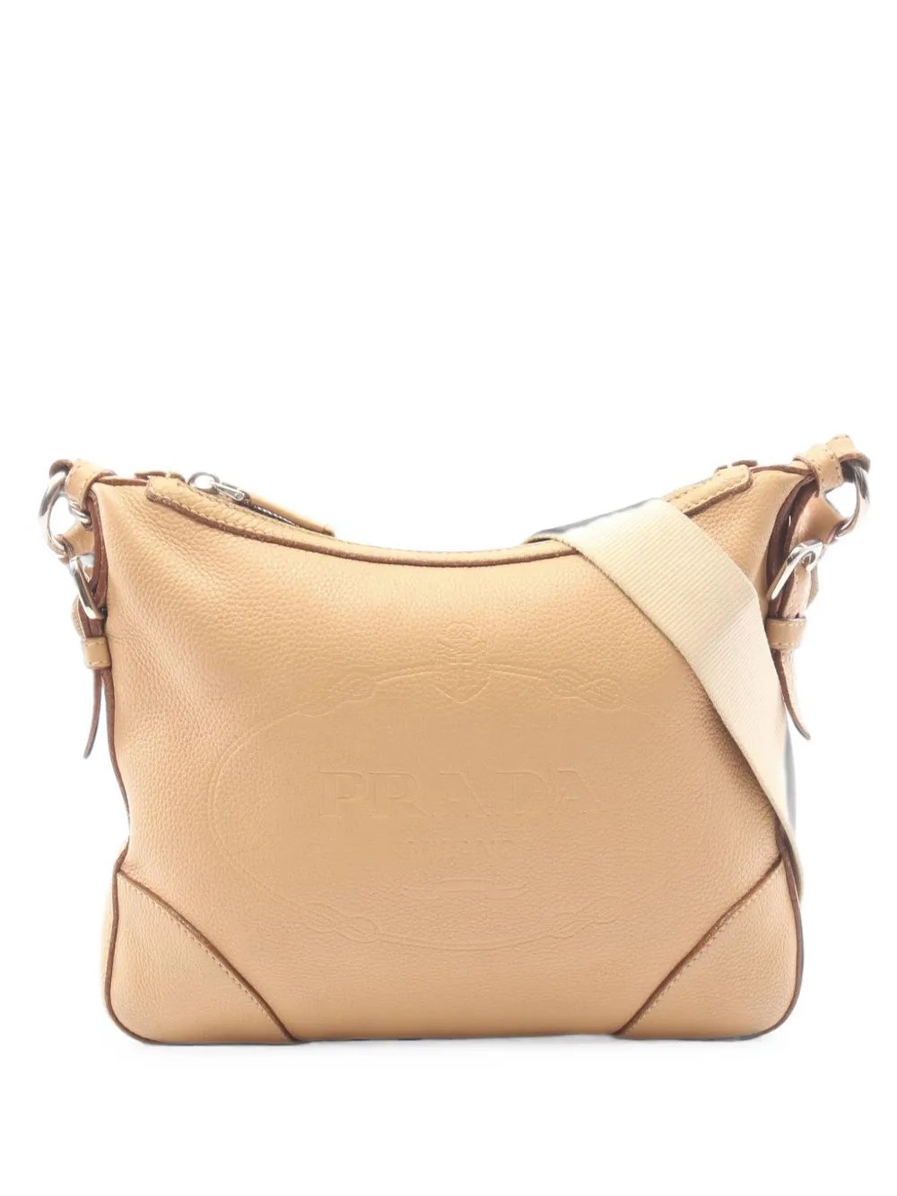 Prada 2000s logo shoulder bag