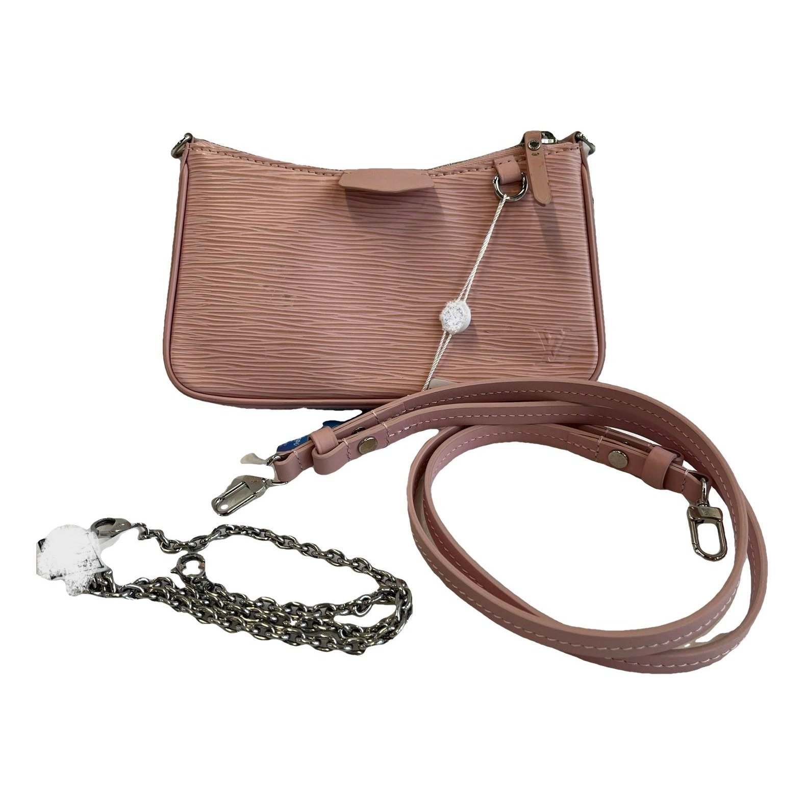 Easy Pouch On Strap leather handbag