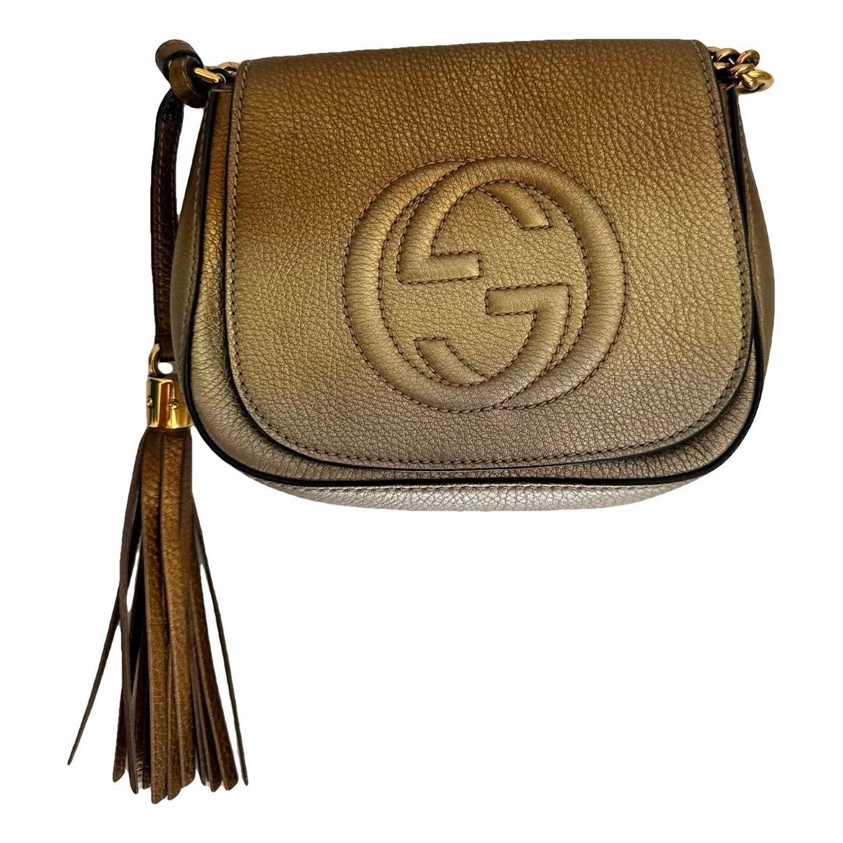 Soho leather clutch bag