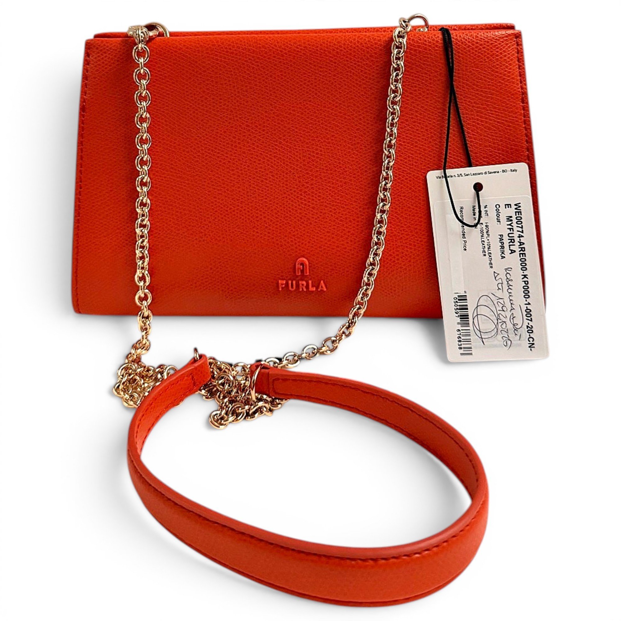 Leather crossbody bag