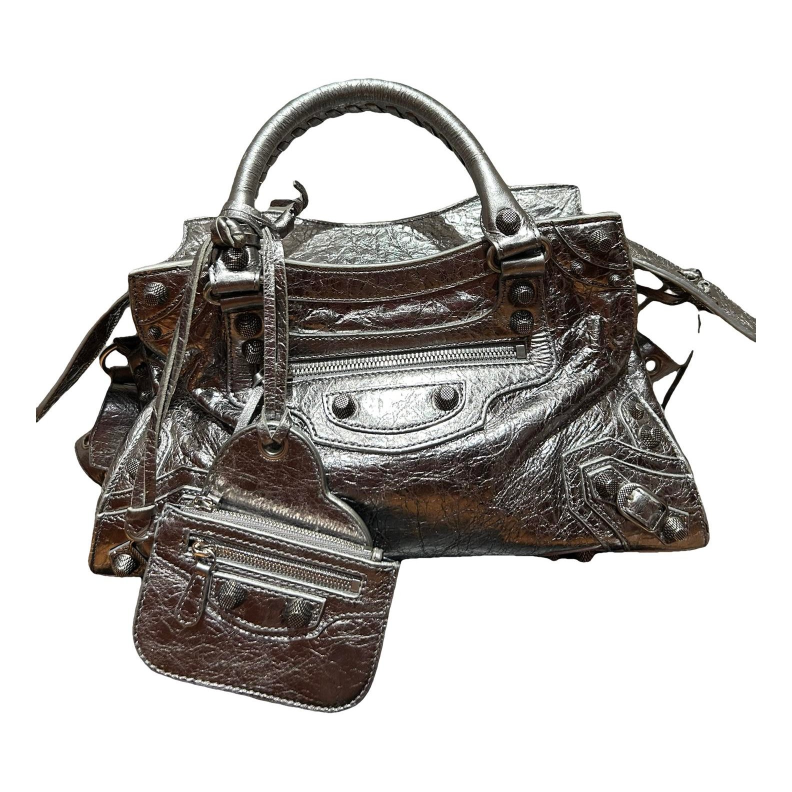 Neo Cagole City leather handbag