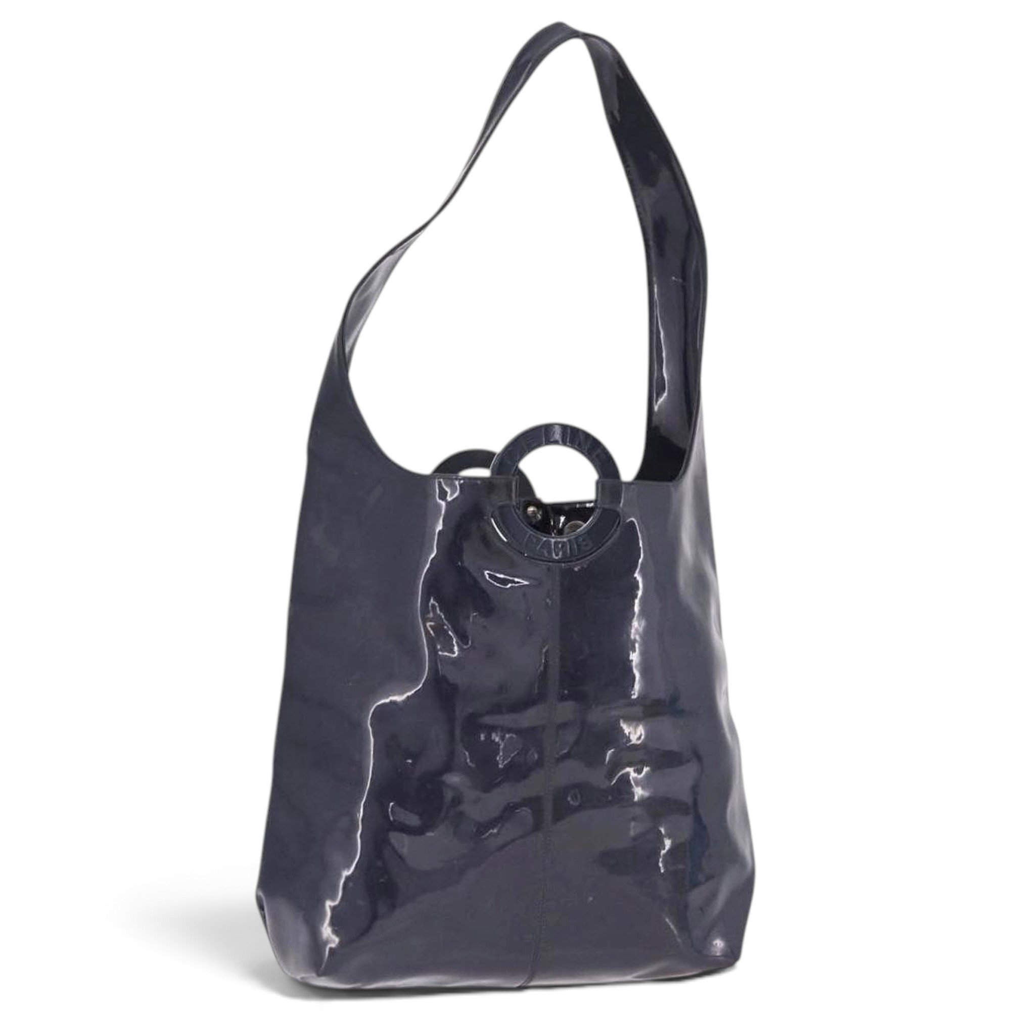 Vinyl handbag