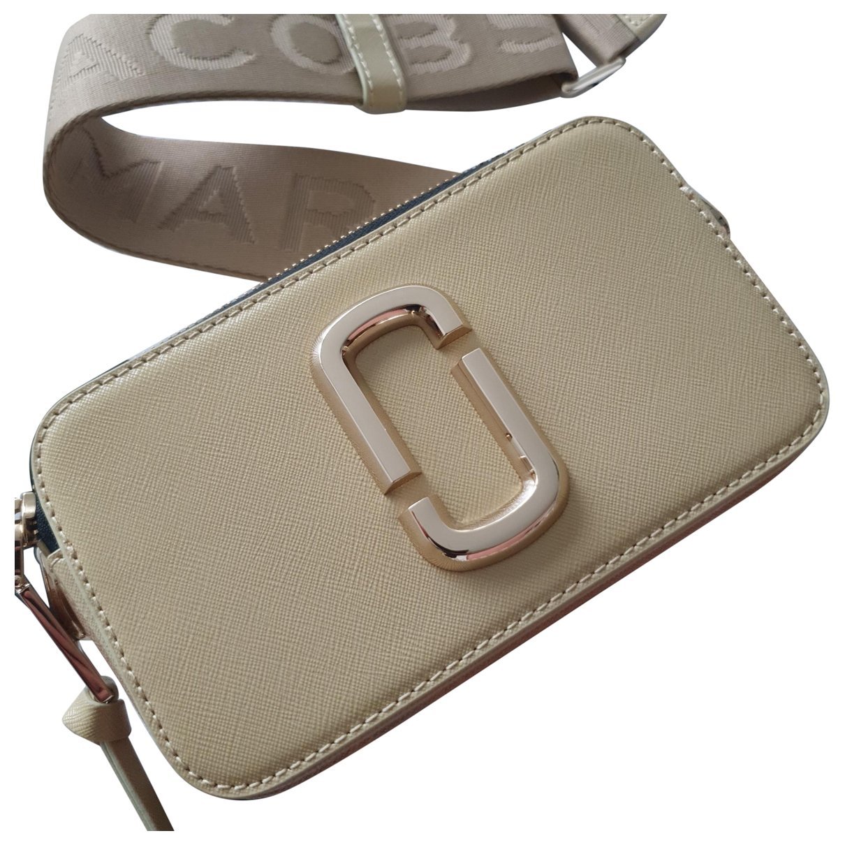 Snapshot leather crossbody bag