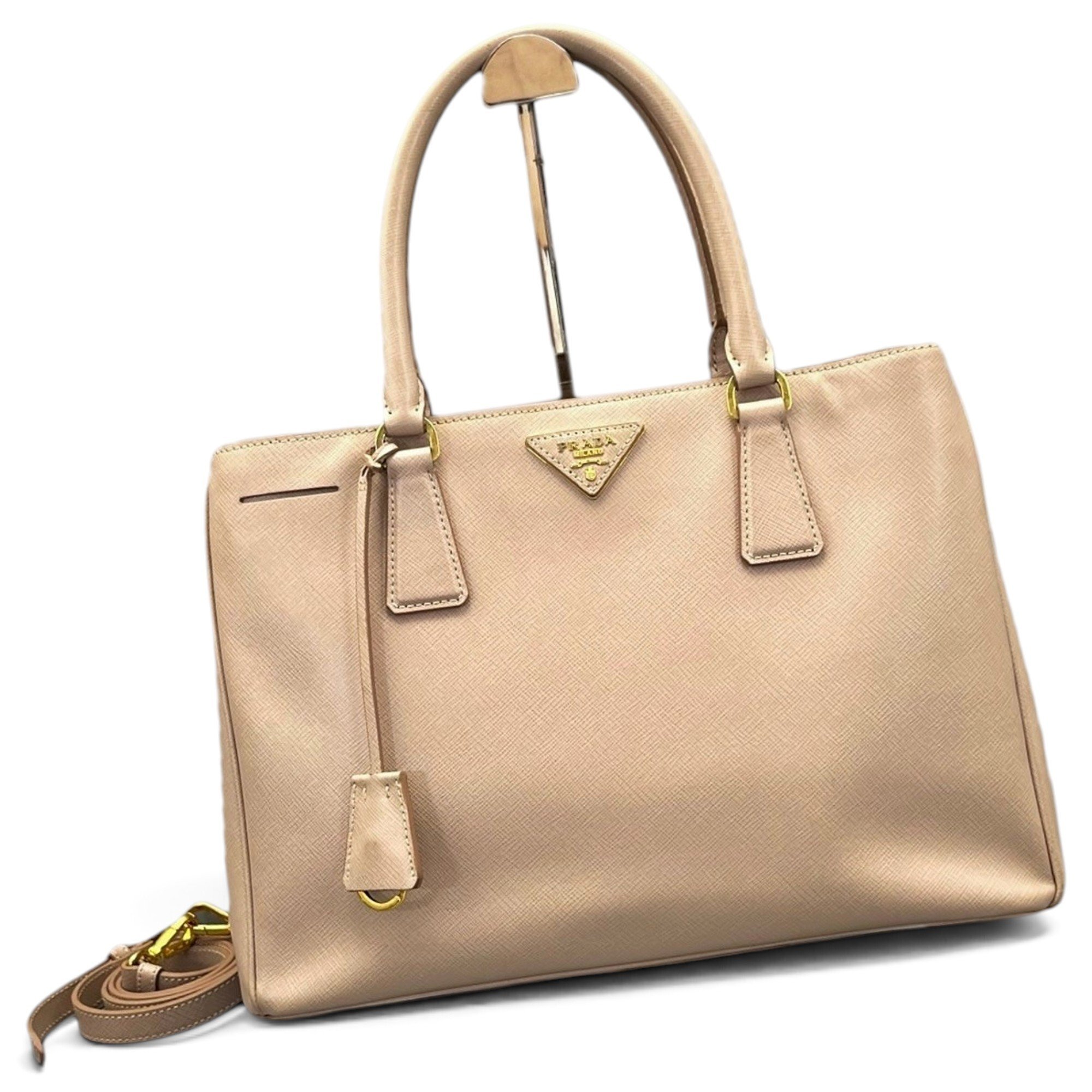 Galleria leather handbag