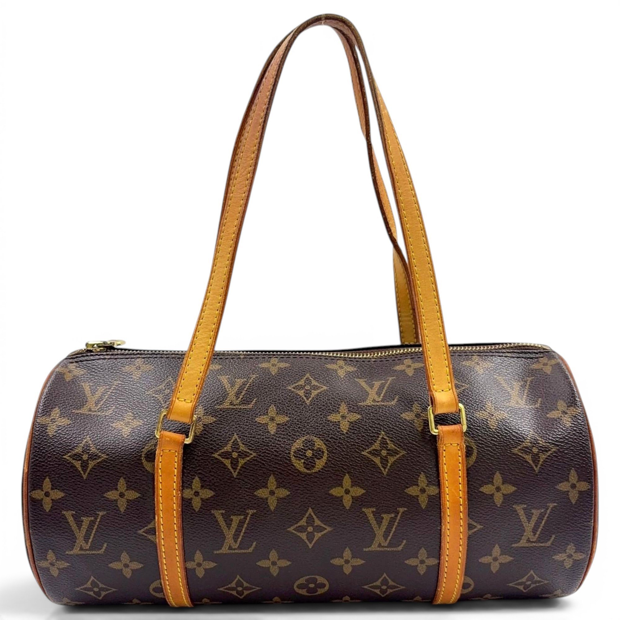 Papillon leather handbag