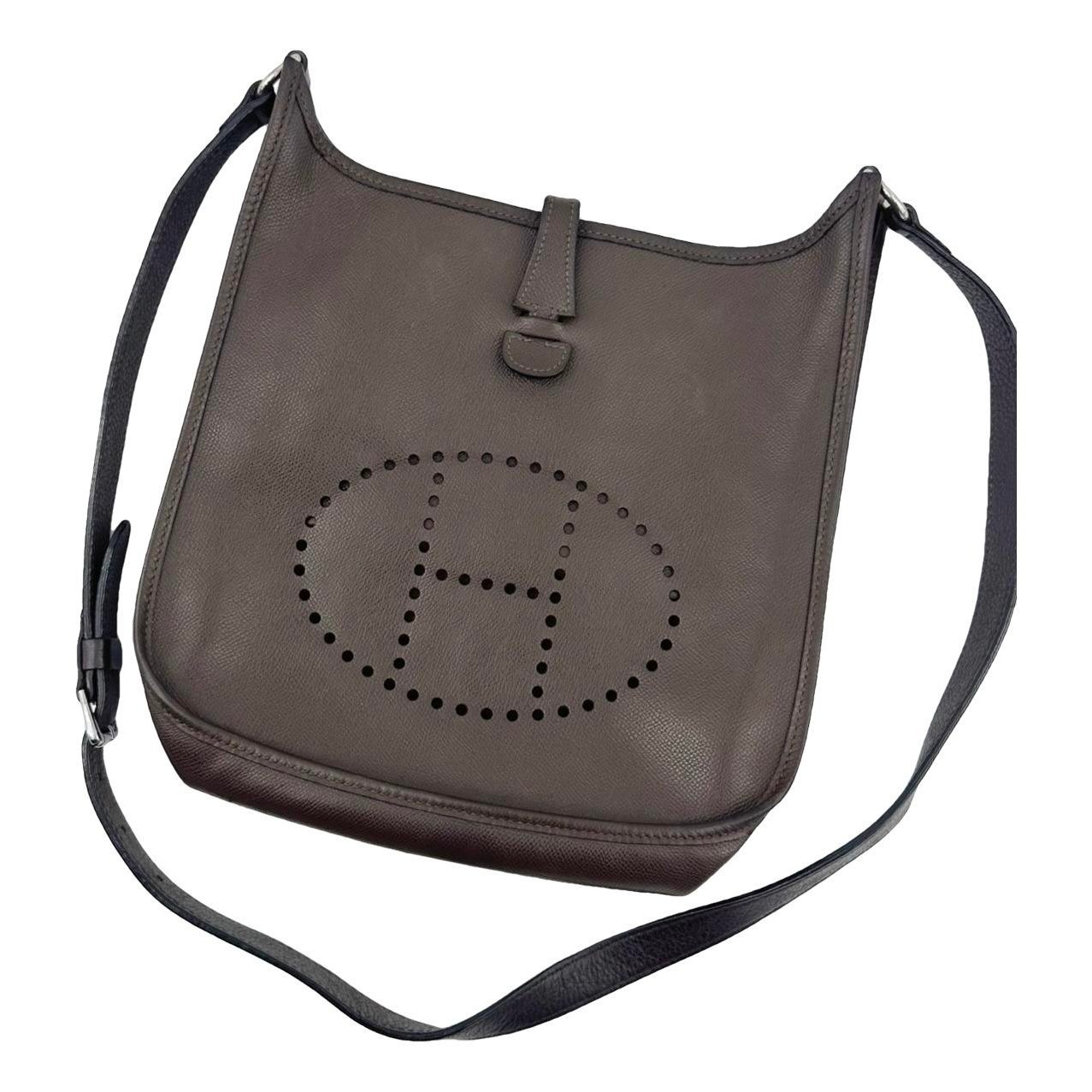 Evelyne leather handbag