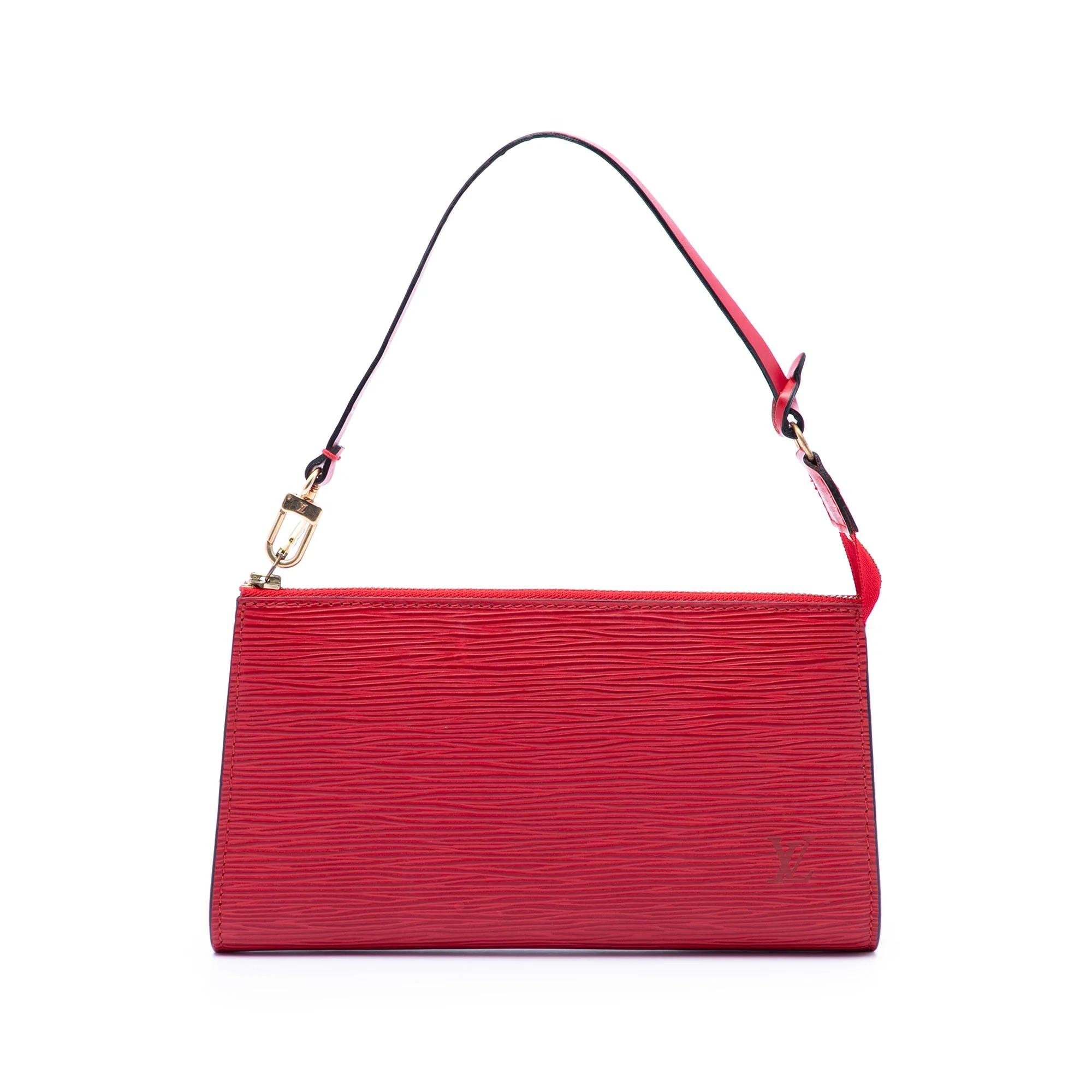 Pochette Accessoire leather handbag