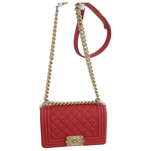 Boy leather handbag