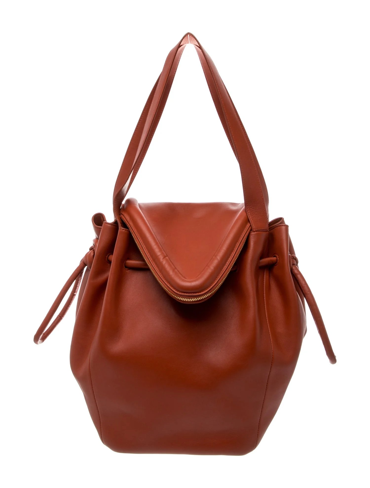 Leather Bucket Bag