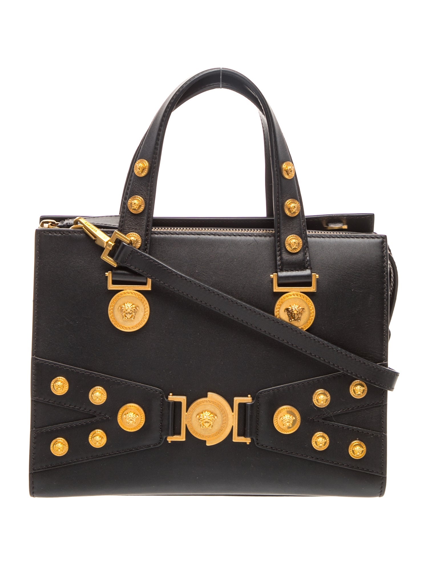 Leather Top Handle Bag