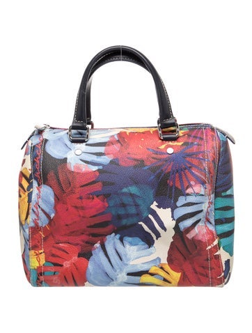 Carolina Herrera Leather Top Handle Bag