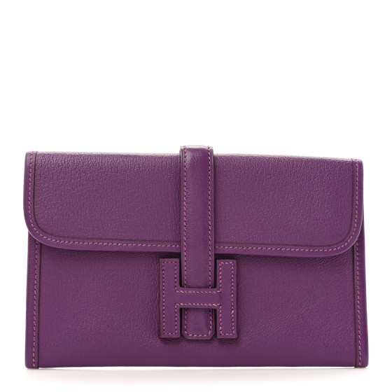 Hermes Chevre Mysore Jige Elan 29 Clutch Anemone