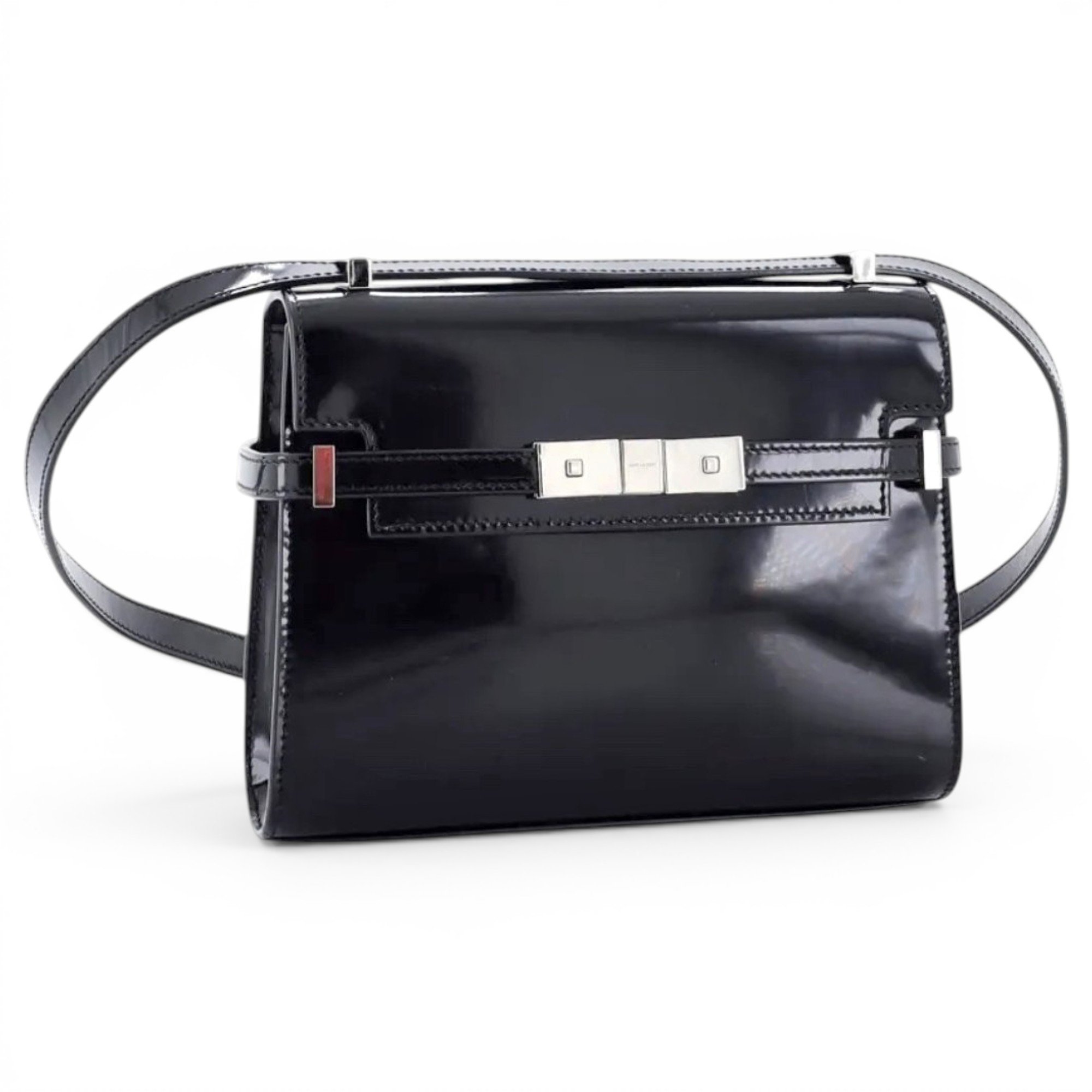 Manhattan patent leather handbag