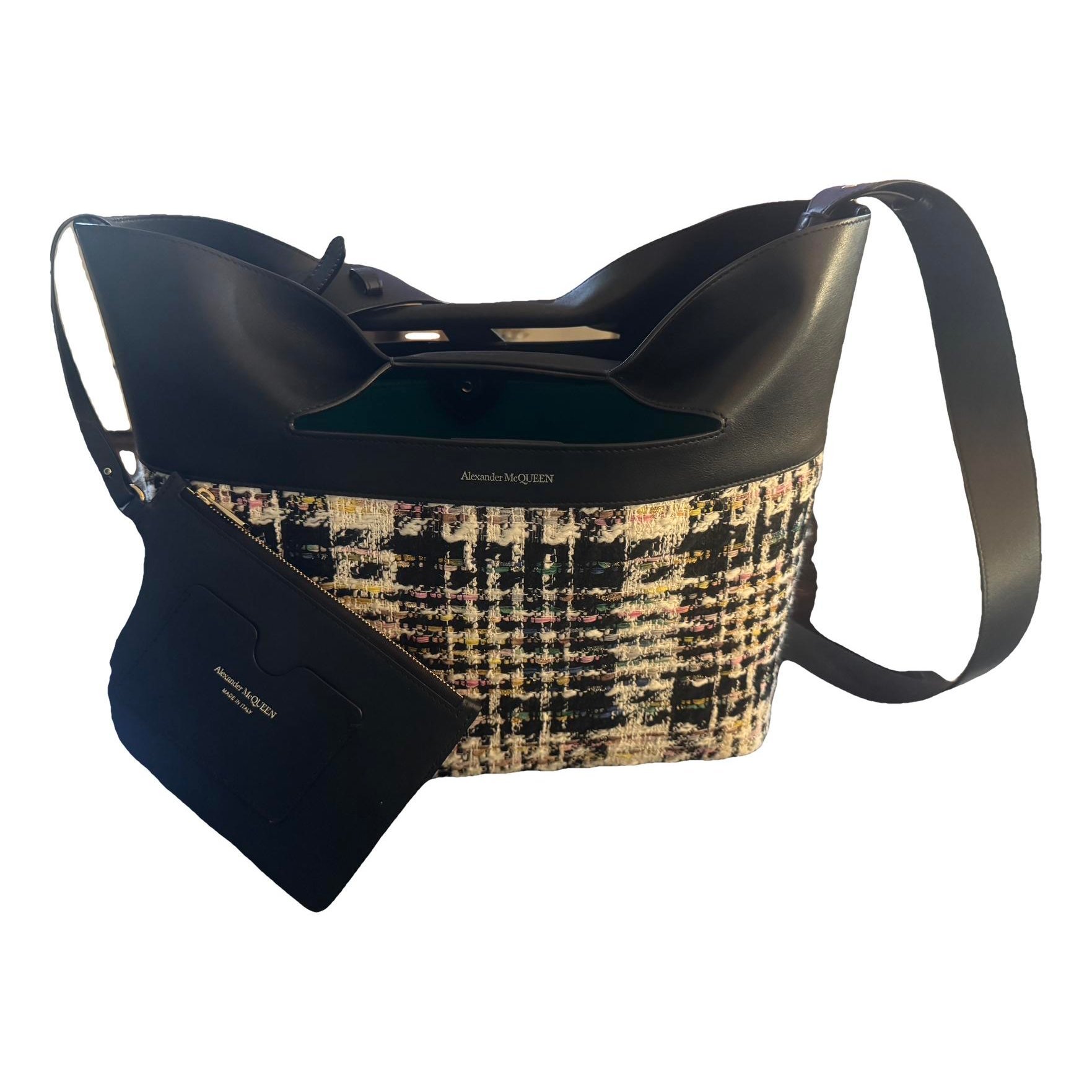 Alexander McQueen Tweed tote