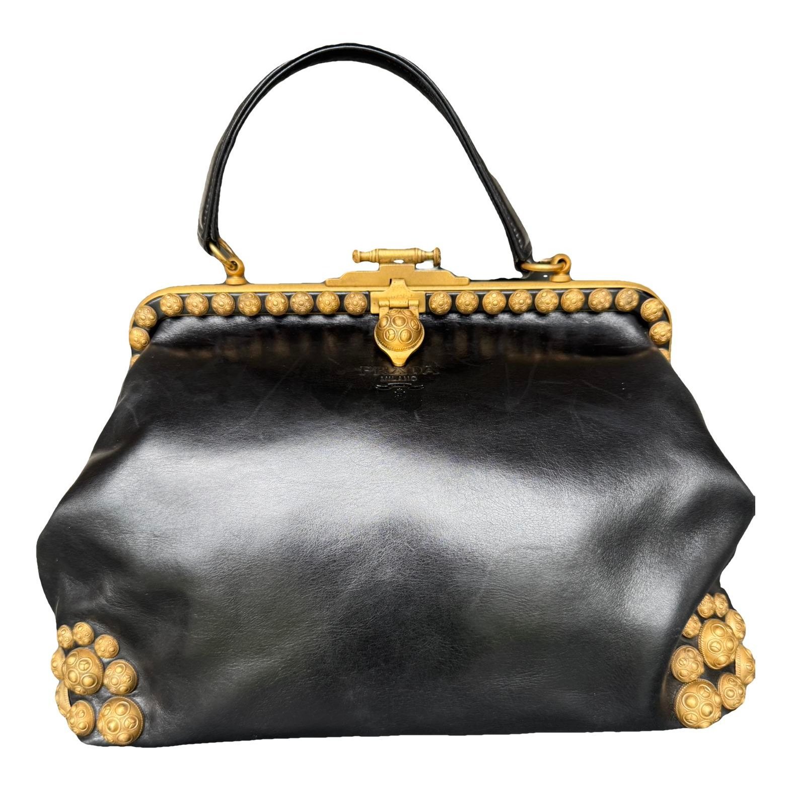 Leather bowling bag
