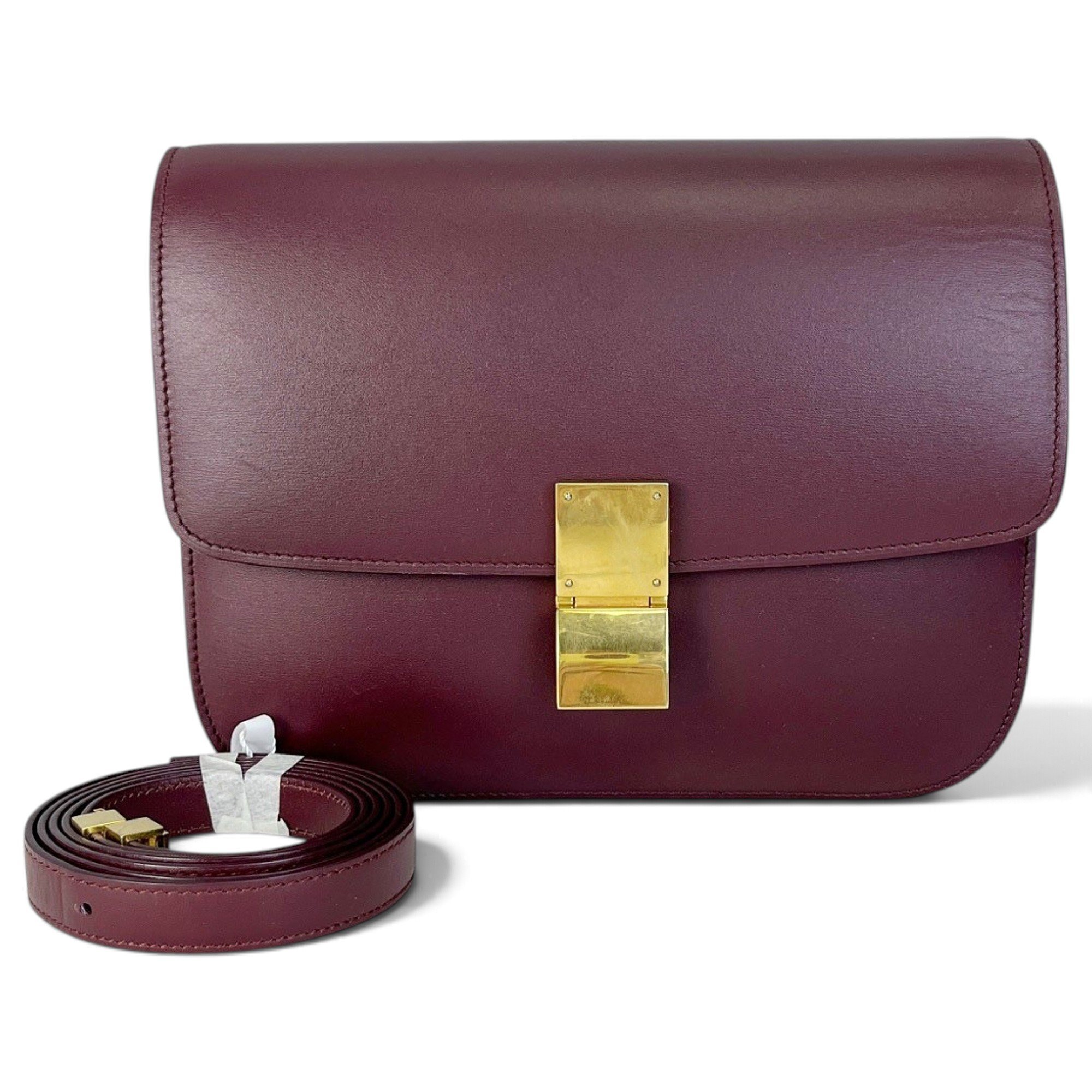 Classic leather handbag