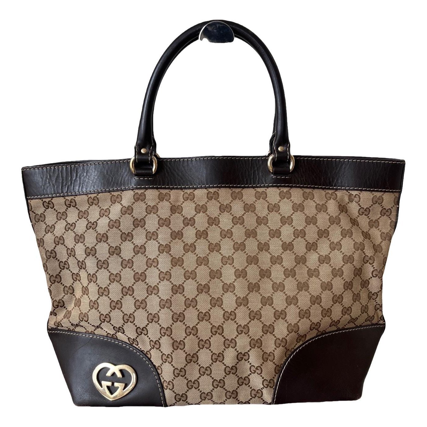 Leather tote