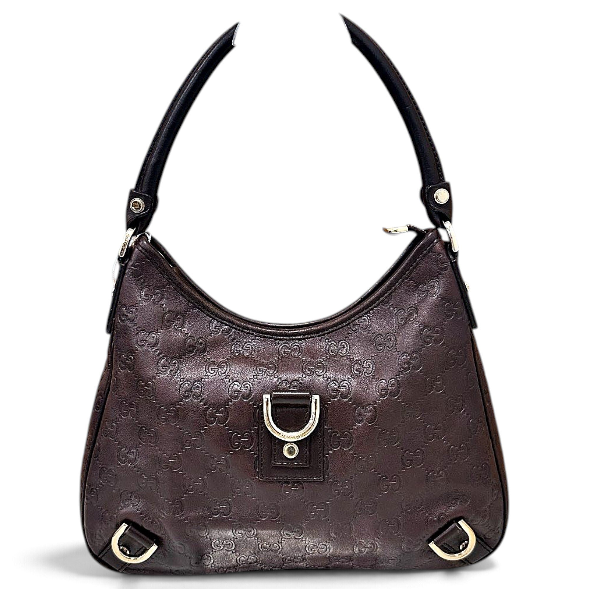 Hobo leather handbag