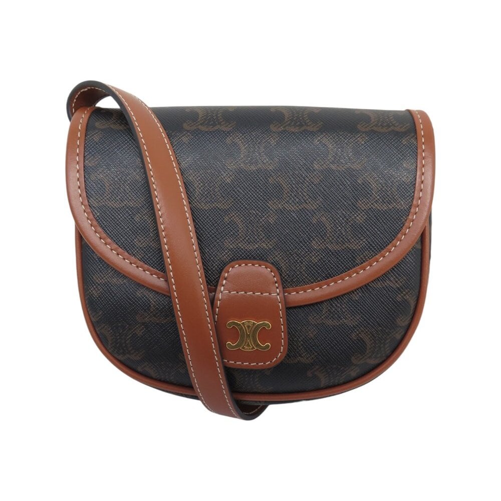 Triomphe cloth crossbody bag