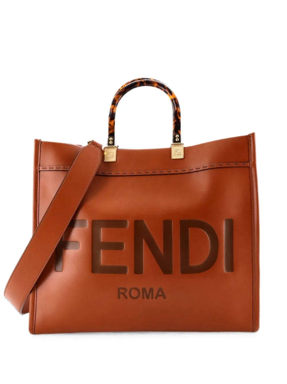 Sunshine Shopper Leather Medium tote bag