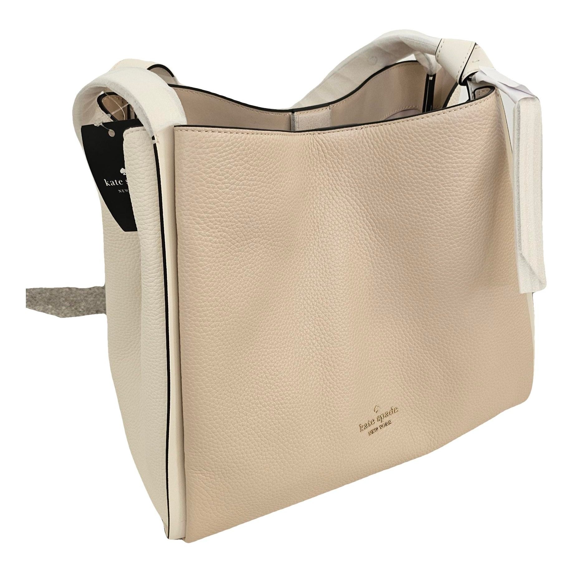 Leather tote
