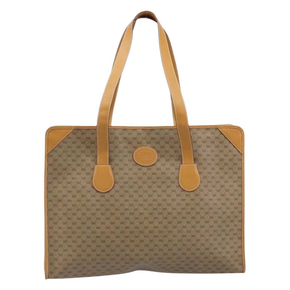 Leather tote