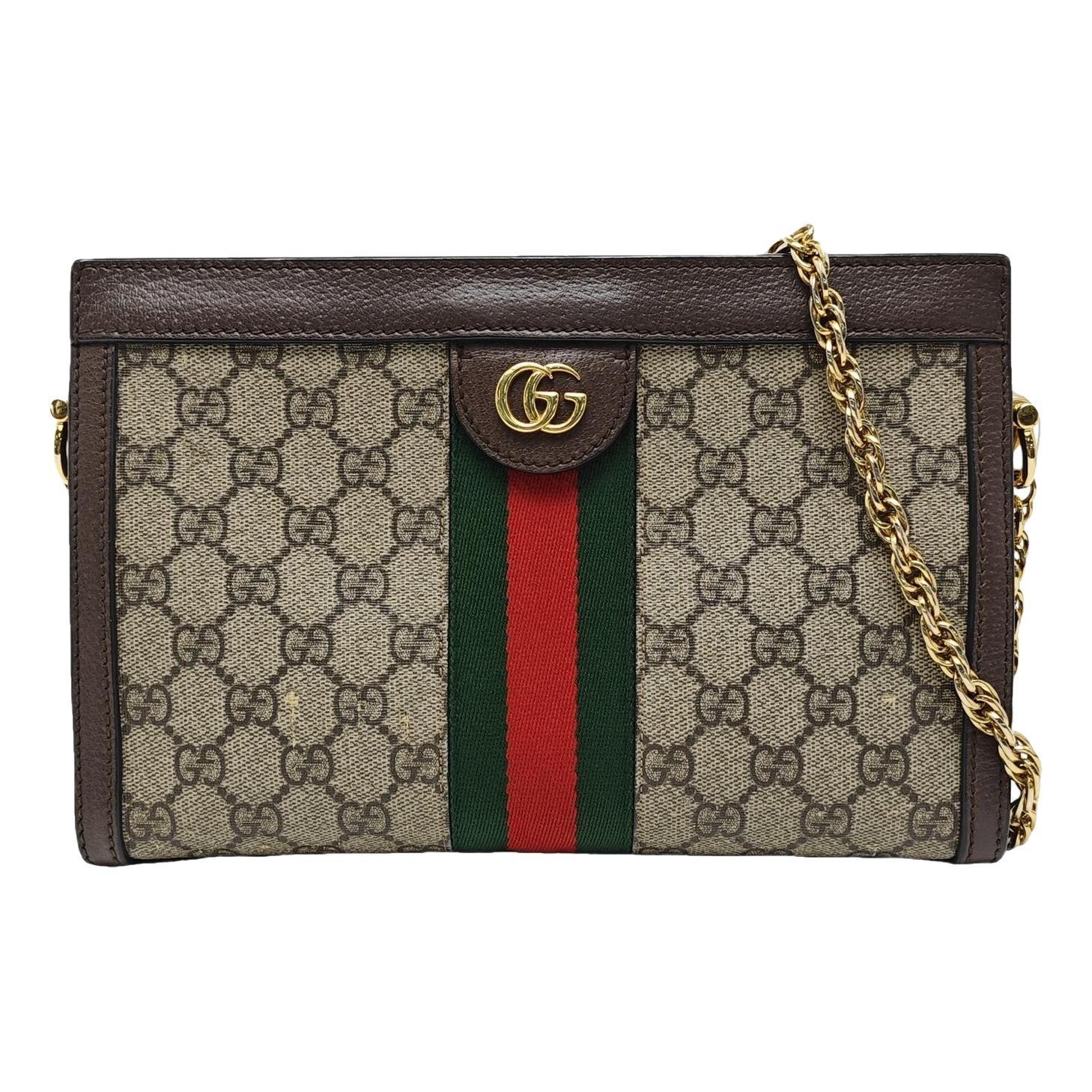 Ophidia leather handbag