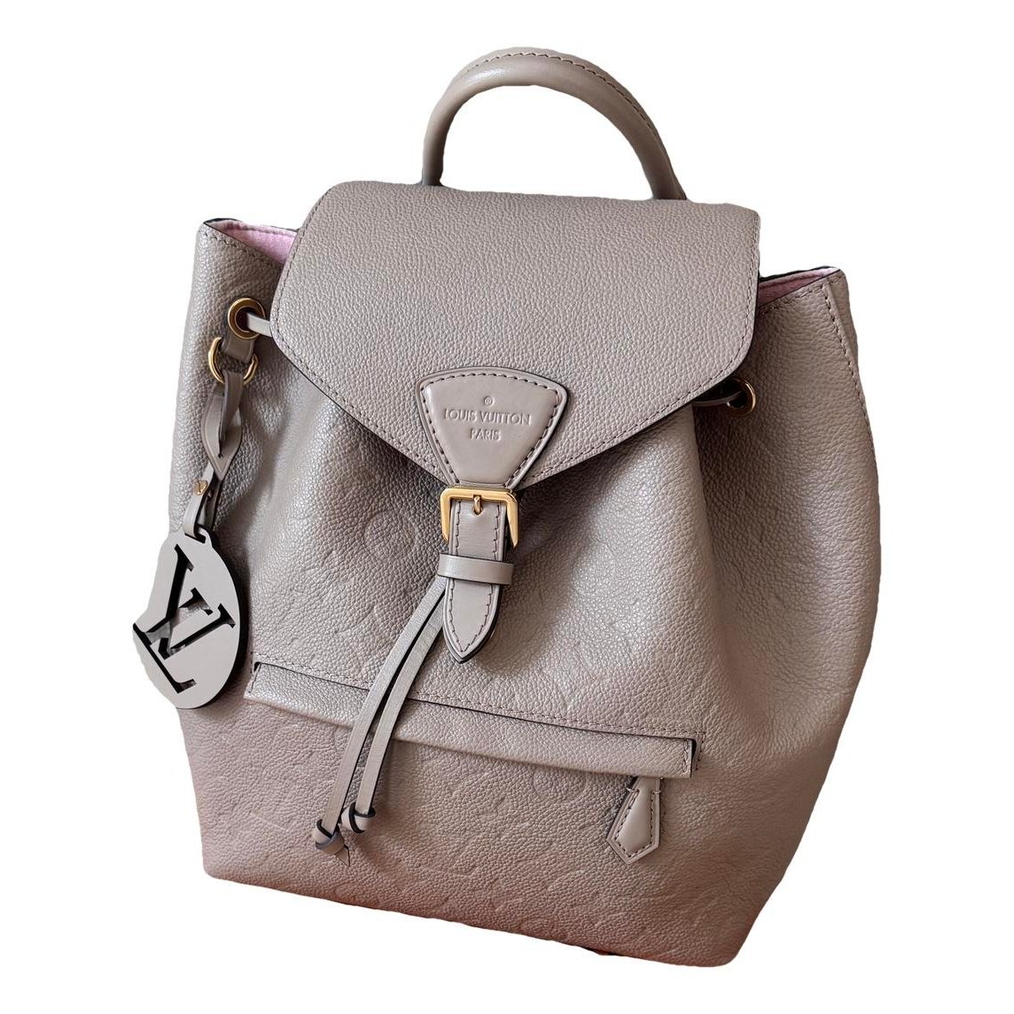 Montsouris leather backpack