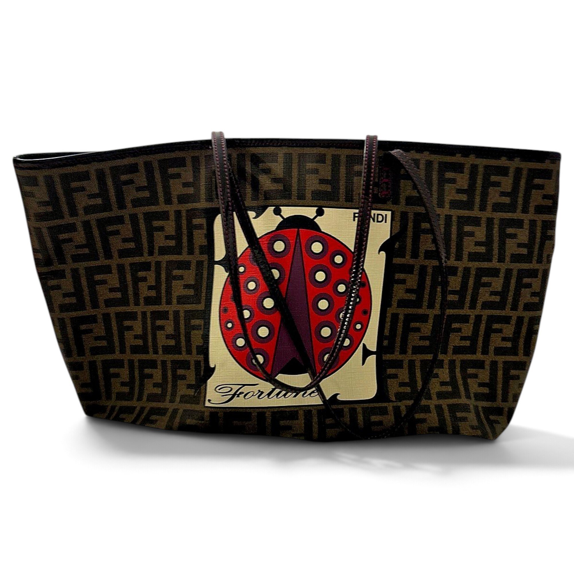 Vegan leather tote