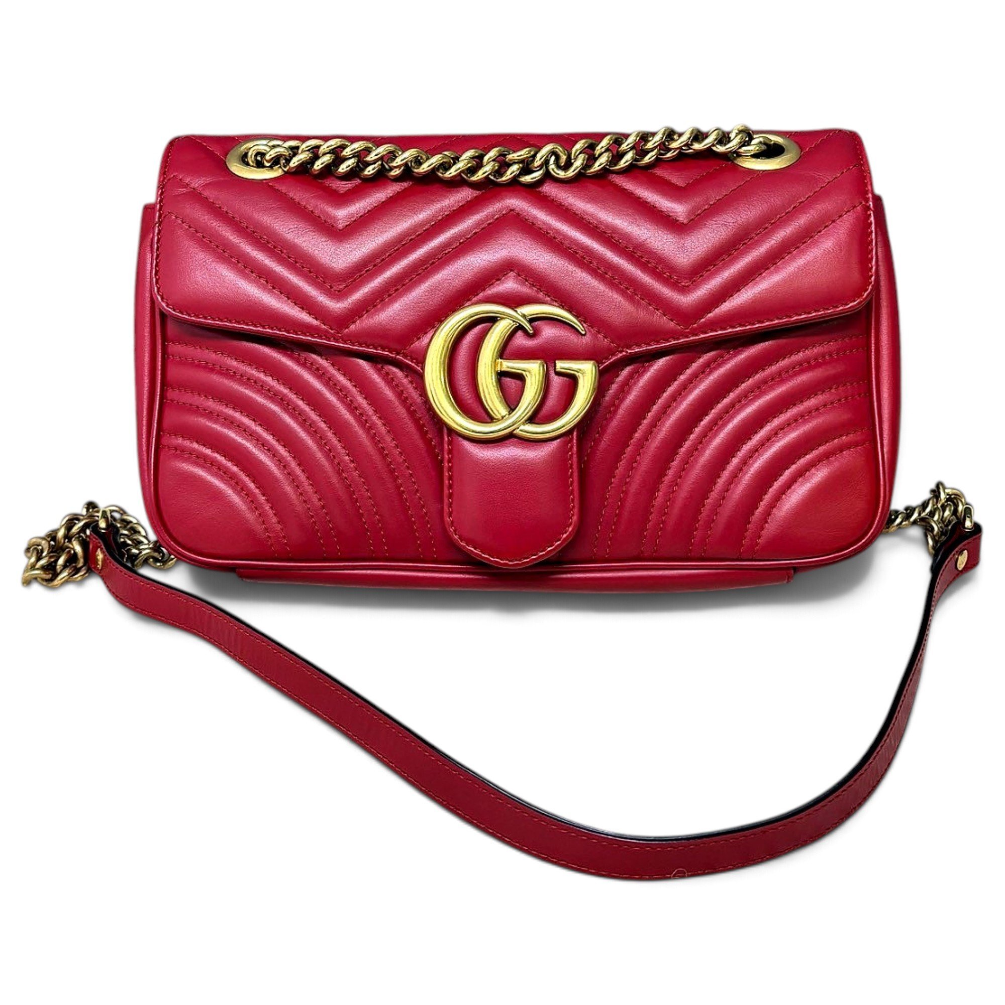 Gucci Marmont leather handbag