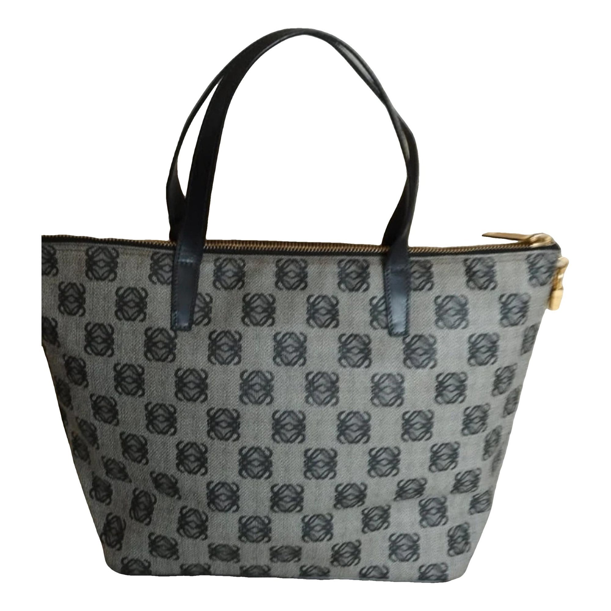 T Shopper leather handbag