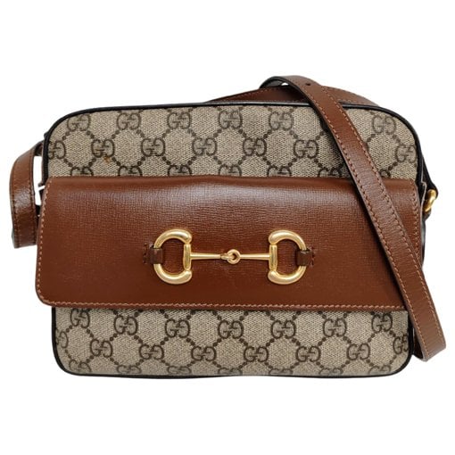 Handle Horsebit 1955 leather handbag