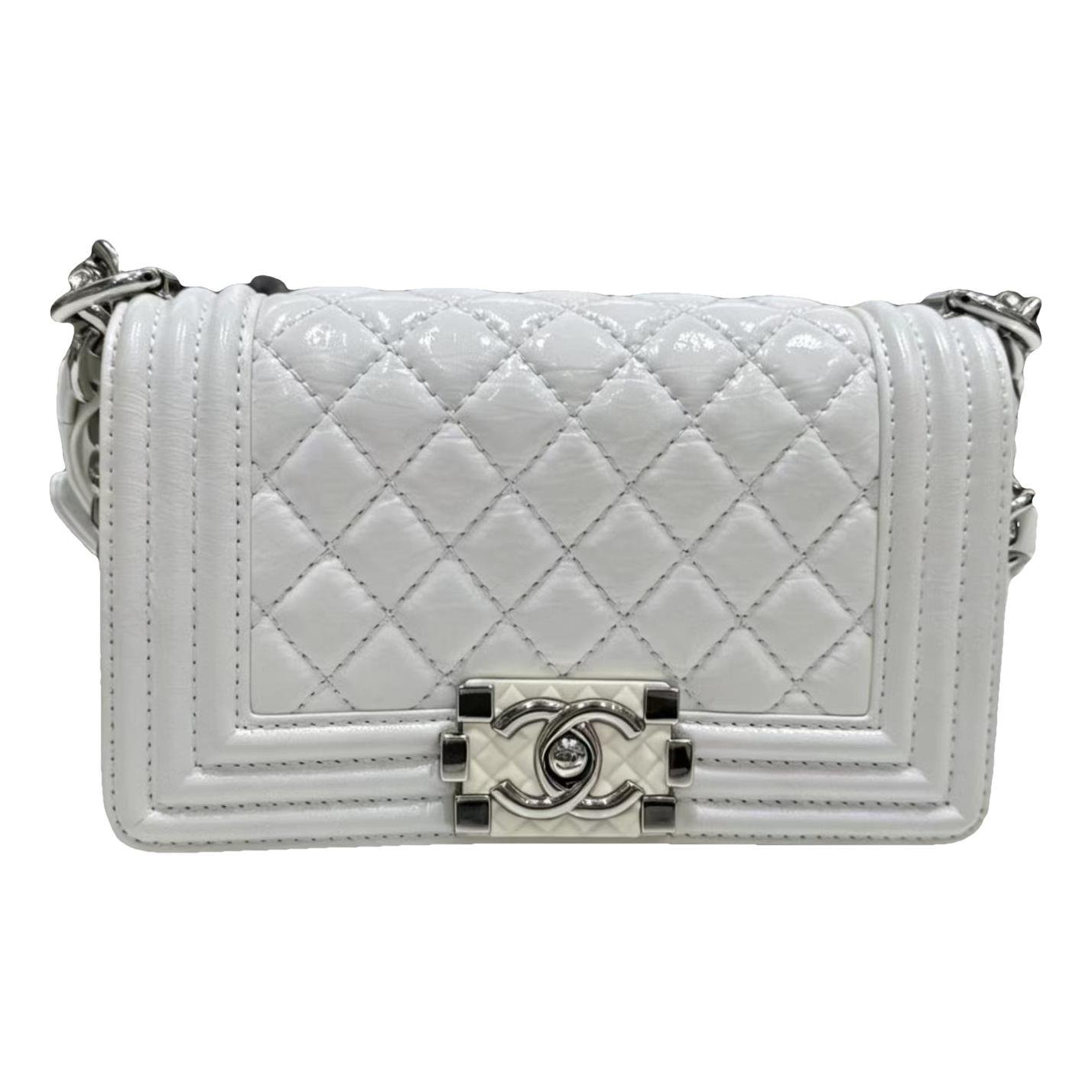 Boy leather crossbody bag